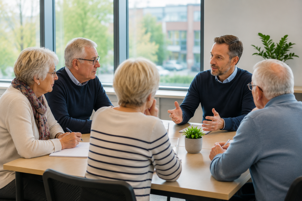 Patienten erhalten Informationen zur Gerinnungskontrolle und Gerinnungsschulung in Neumünster.